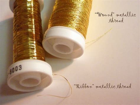 hand sewing metallic fabric|metallic thread sewing instructions.